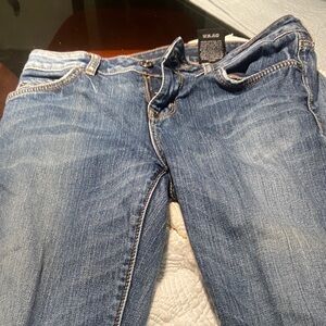 Buffalo David Bitton Men's Straight Jeans - Medium Blue Wash